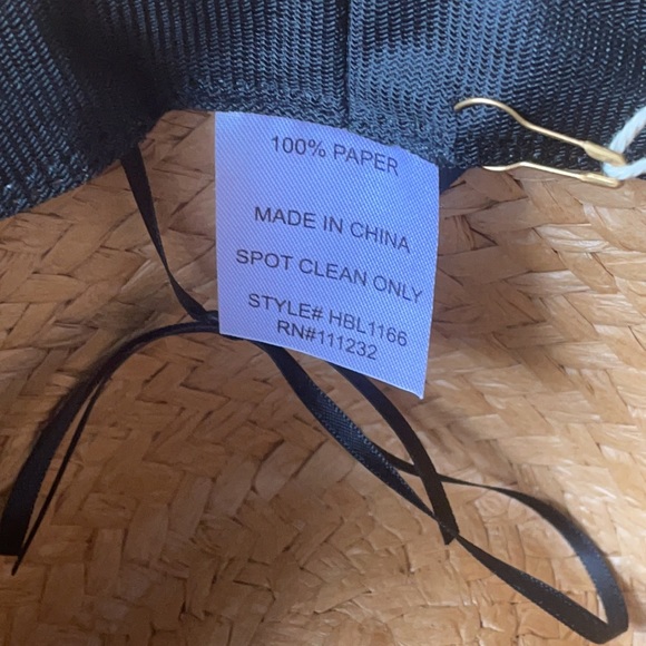 Brand New Lucca Couture Straw Hat - Picture 3 of 6